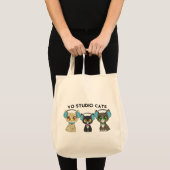 Studio Cats Canvas tas (Voorkant (product))