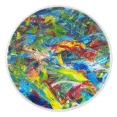 Studio Ceramic Knob van artiest Keramische Knop (Voorkant)