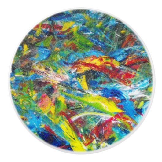 Studio Ceramic Knob van artiest Keramische Knop (Voorkant)