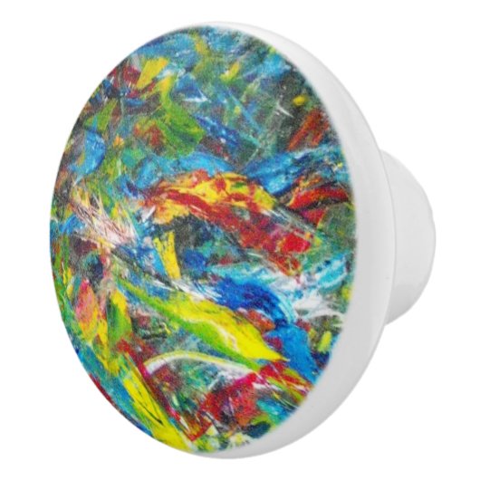 Studio Ceramic Knob van artiest Keramische Knop (Rechts)