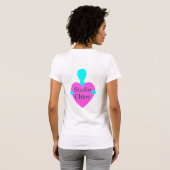 Studio Chloe Logo T-shirt - Damesmodel (Achterkant volledig)