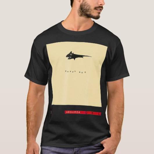STUDIO DAVID LYNCH HAPPY DOG T-SHIRT (Voorkant)