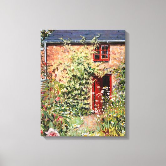 Studio Door 2009 Canvas Afdruk (Voorkant)