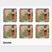 Studio Door 2009 Vierkante Sticker (Vel)