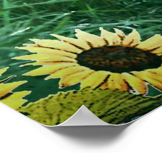 Studio door Gregory Gallo Poster (Hoek)