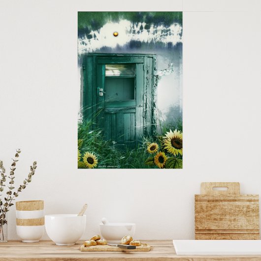 Studio door Gregory Gallo Poster (Keuken)