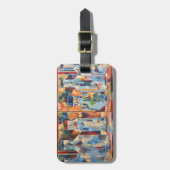 Studio-flessen Bagagelabel (Voorkant verticaal)