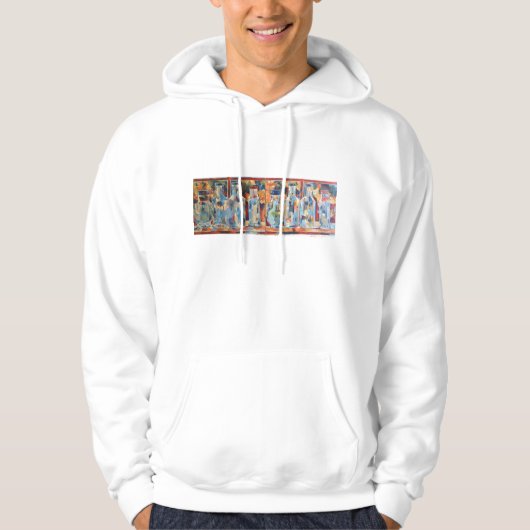 Studio-flessen Hoodie (Voorkant)