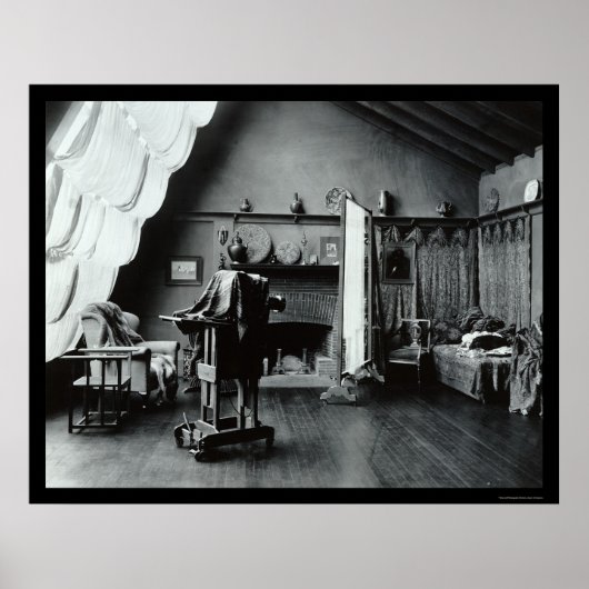 Studio Fotografie in Washington, DC 1900 Poster (Voorkant)