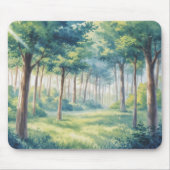 Studio Ghibli Inspired Forest Mousepad Muismat (Voorkant)