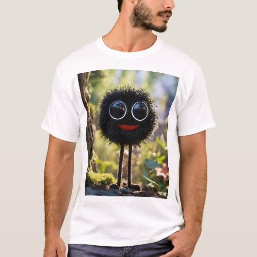 Studio Ghibli Soot Sprite Art Print T-shirt (Voorkant)