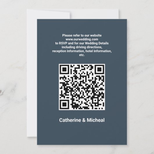 Studio Ghibli stijl gepersonaliseerde bruiloft uit Kaart (Achterkant)