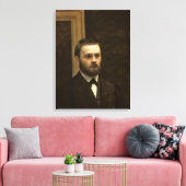 Studio in Batignolles, 1870 Canvas Afdruk (Insitu (Woonkamer))