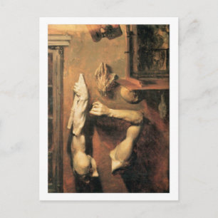 Studio Interior met briefkaart voor kosten