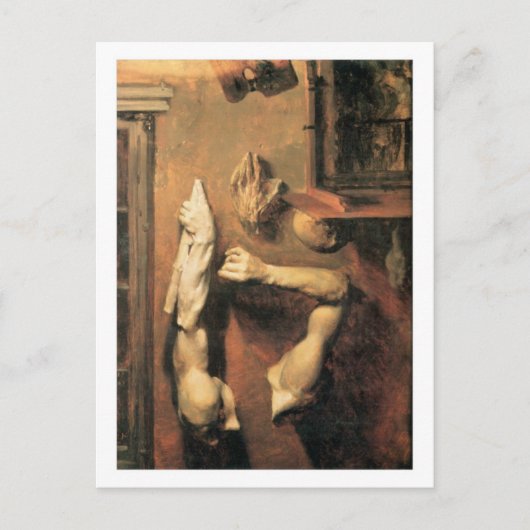Studio Interior met briefkaart voor kosten (Voorkant)