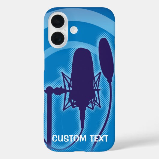 Studio-microfoon Case-Mate iPhone Case (Achterkant)