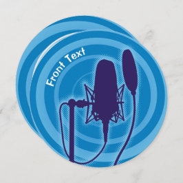 Studio-microfoon Kaart