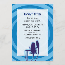 Studio-microfoon Kaart