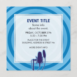 Studio-microfoon Kaart