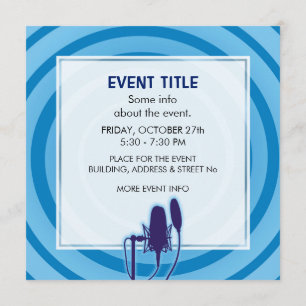 Studio-microfoon Kaart