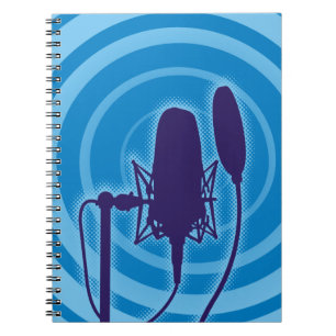 Studio-microfoon Notitieboek