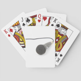 Studio-microfoon Speelkaarten