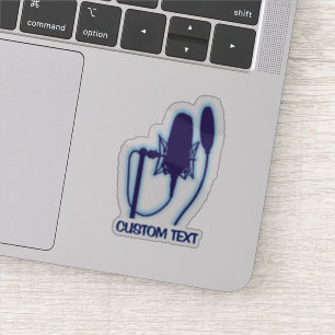 Studio-microfoon Sticker