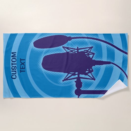 Studio-microfoon Strandlaken (Voorkant)