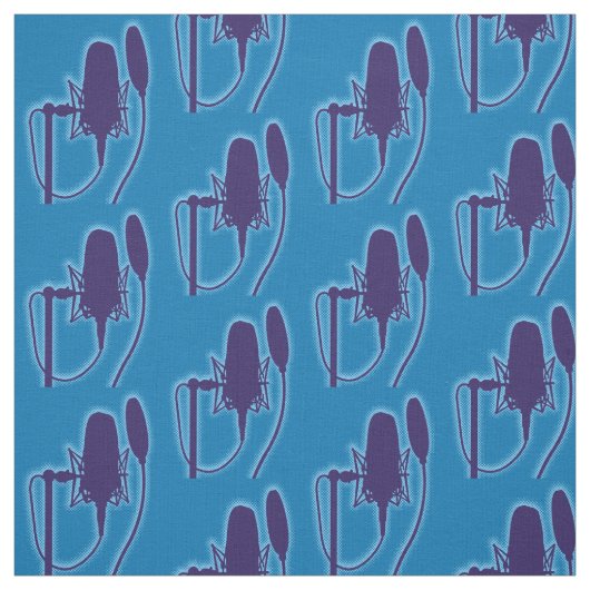 Studio-microfoonpatroon Stof (Swatch)