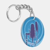 Studio Microphone-Sleutelhanger Sleutelhanger (Voorkant Links)