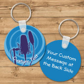 Studio Microphone-Sleutelhanger Sleutelhanger