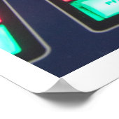 Studio Mixer Paneel Close-up Poster (Hoek)