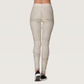 Studio naar straat Minimaal patroon | Modern Leggings (Achterkant)