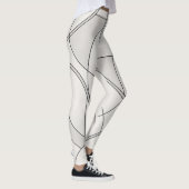 Studio naar straat Minimalistisch patroon  Leggings (Rechts)