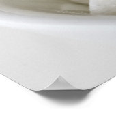 Studio-opname van suikerblokjes in kom poster (Hoek)