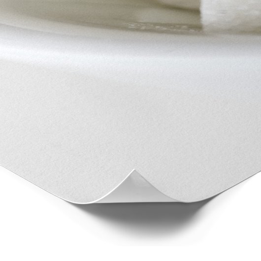 Studio-opname van suikerblokjes in kom poster (Hoek)