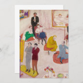 Studio Party van Florine Stettheimer Bedankkaart (Voorkant / Achterkant)