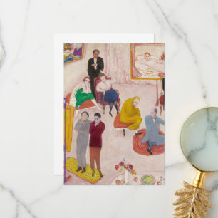 Studio Party van Florine Stettheimer Bedankkaart