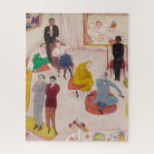 Studio Party van Florine Stettheimer Legpuzzel (Verticaal)