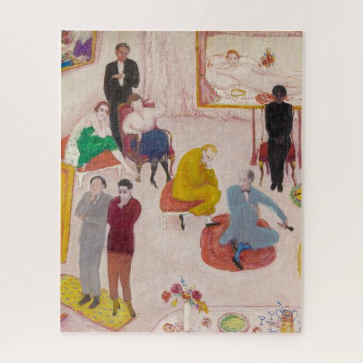 Studio Party van Florine Stettheimer Legpuzzel (Verticaal)