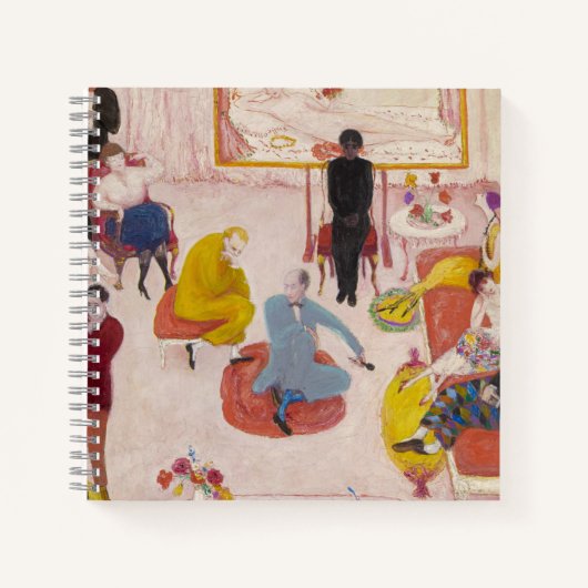 Studio Party van Florine Stettheimer Notitieboek (Voorkant)