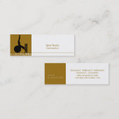 Studio Pilates - Business, profielkaart Mini Visitekaartje (Voorkant / Achterkant)