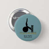 Studio Pilates - Button (Voorkant /achterkant)