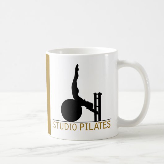 Studio Pilates - Mok, beker Koffiemok (Rechts)