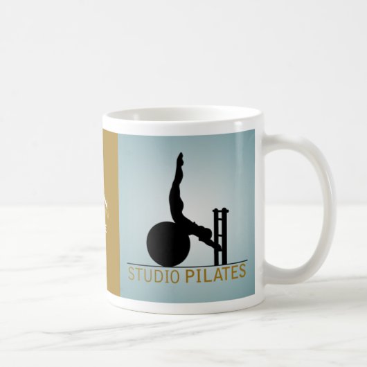 Studio Pilates - Mok, beker Koffiemok (Rechts)