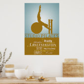 Studio Pilates - Poster (Keuken)