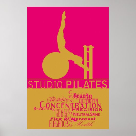 Studio Pilates - Poster (Voorkant)