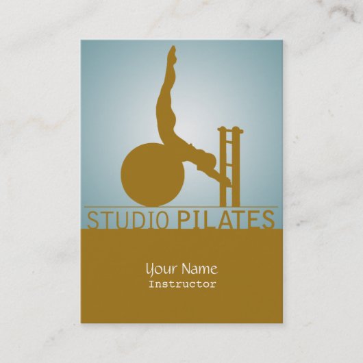 Studio Pilates - Zakelijke, planningskaart Afsprakenkaartje (Voorkant)