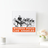 STUDIO POCO VIERKANTE KLOK (Huis)