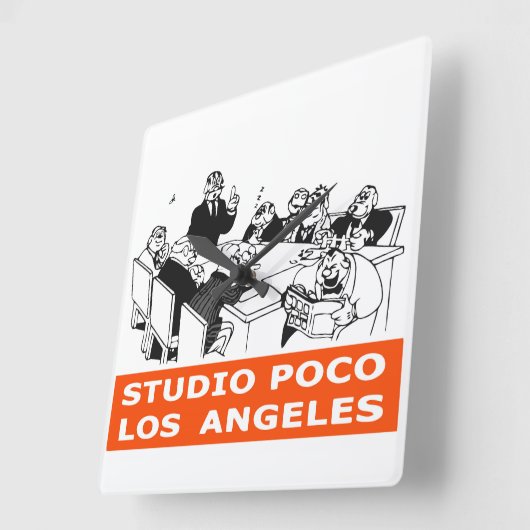 STUDIO POCO VIERKANTE KLOK (Hoek)